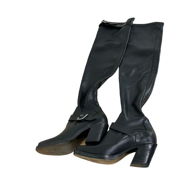 rag & bone Axis Thigh High Boots Black *Missing Thigh Strap* Size 36 (US 6) NWOB - Picture 3 of 7